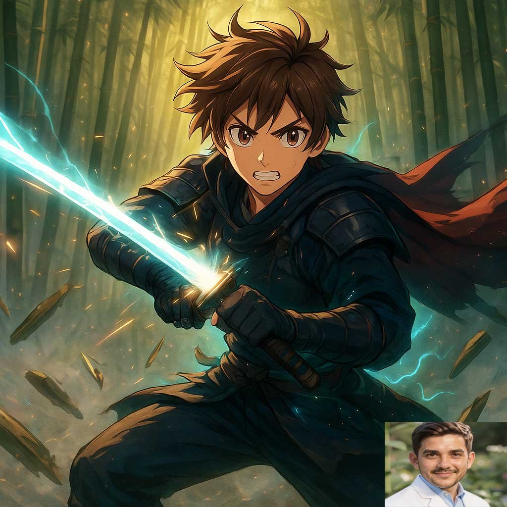 Anime Fight Generator — place yourself inside an action-packed anime battle scene