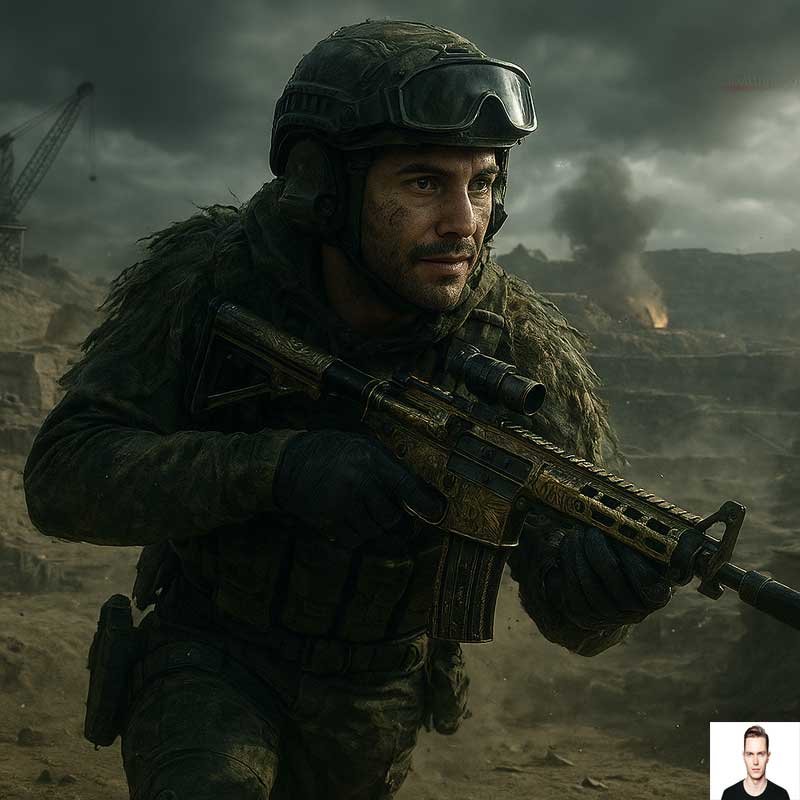 Call of Duty Photo Generator — transform yourself into a geared-up COD combat soldier