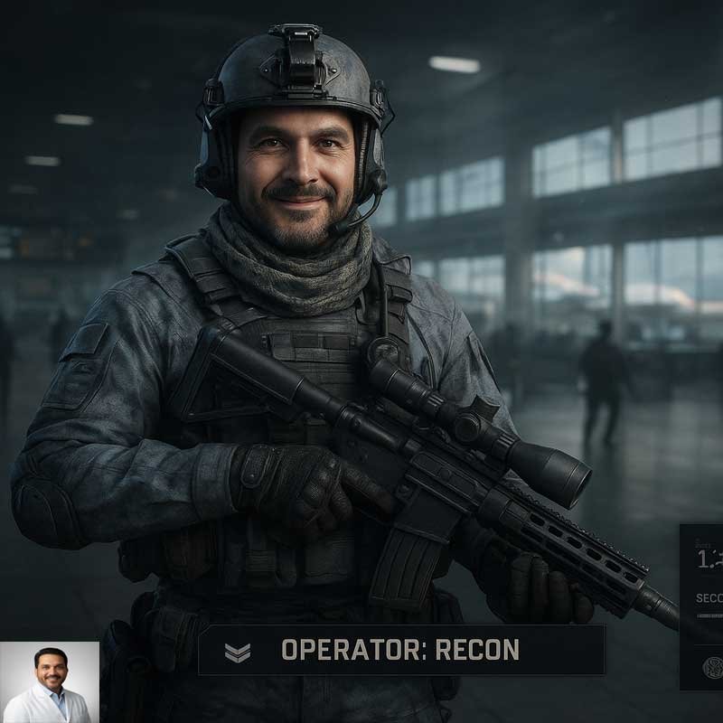 COD Lobby Generator — create a Call of Duty tactical operator profile image