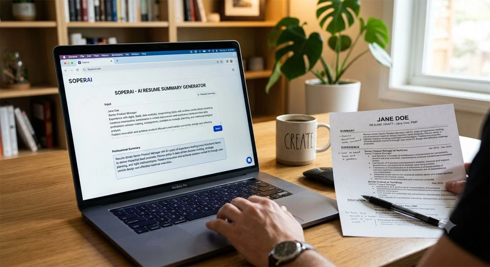 Free AI resume summary generator