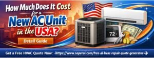 How Much Does It Cost for a New AC Unit in the USA