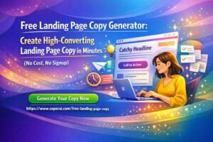 Free Landing Page Copy Generator Detail Guide